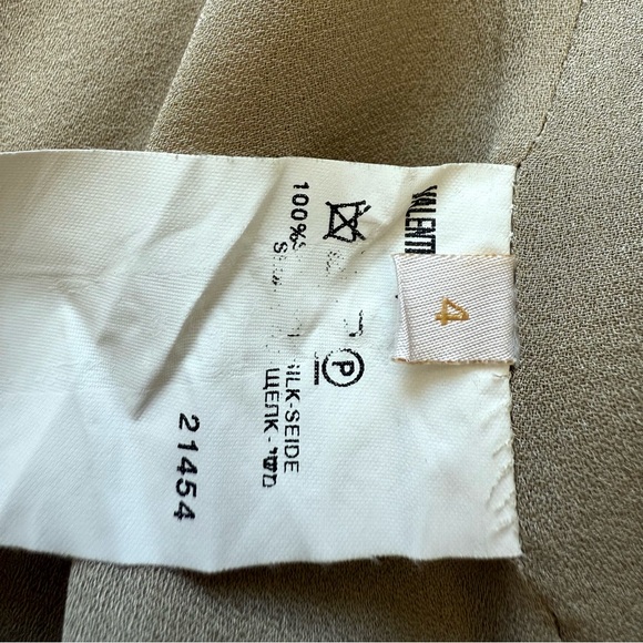 Valentino women silk jacket size 4 US Authentic Retail 850$ - Picture 6 of 8